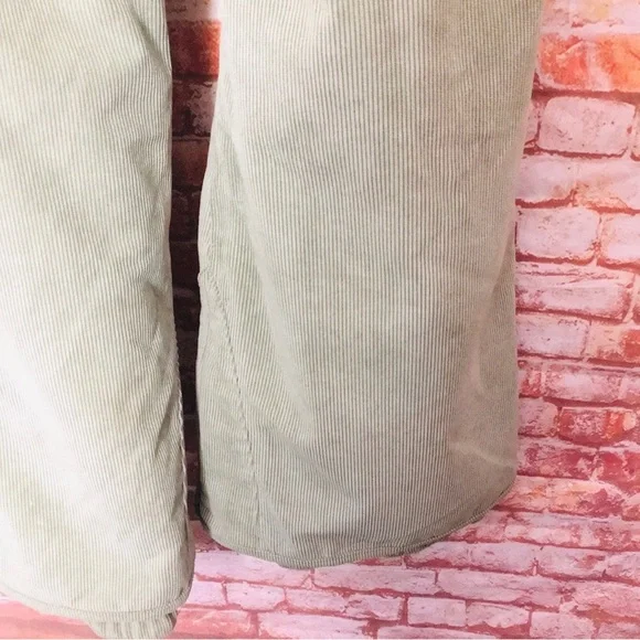 Cold As Ice Moss Green Brushed Corduroy Ski and  Snowboard Pants - Picture 5 of 10